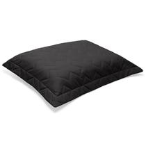 Porta Travesseiro Preta Percal 230 fios Buettner