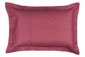 Porta Travesseiro Utrassônico 50cmx70cm França Hibisco