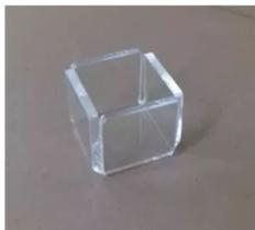 Porta Treco Organizador Acrílico Caneta Lápis Lapiseira 5pcs Porta Treco Organizador Acrílico Caneta Lápis Lapiseira 5pcs