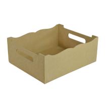 Porta Treco Retangular Liso Kit Bebê - 32x26x11 cm