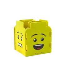 Porta Trecos Formato Divertido Rostos Lego