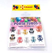 Porta tubo para 18 tubetes