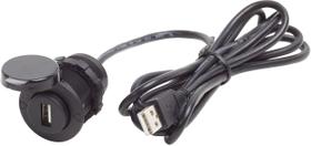 Porta USB 2.0 com cabo de extensão 12VDC Blue Sea Systems 1044