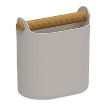 Porta Utensílios Alça em Bambu Bege Fechado PUB3000BGF - Ou