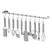 Porta Utensílios E Talheres De Parede 60cm 10 Ganchos Porta Utensílios E Talheres De Parede 60cm 10 Ganchos