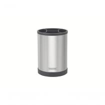 Porta-utensílios Giratório Em Aço Inox Tramontina