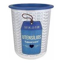 Porta utensílios redondo da tupperware