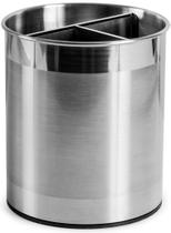 Porta-utensílios Refrigerador de cozinha giratório em aço inoxidável extra grande
