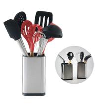 Porta Utensílios Suporte Organizador Talheres Inox 17 Cm