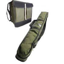 Porta varas de pesca 1,4 kit pesca com Embornal pesca 2 bolsos em lona de caminhão impermeavel Porta varas de pesca 1,4 kit pesca com Embornal pesca 2 bolsos em lona de caminhão impermeavel