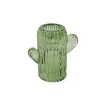 Porta Vela De Vidro Cactus - Tuut Porta Vela De Vidro Cactus - Tuut
