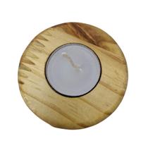 Porta Vela Rechaud Redondo Decoração Presente