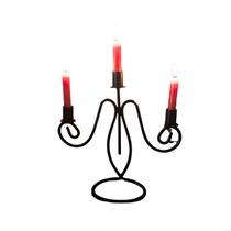 Porta Velas Candelabro Em Ferro Artesanal