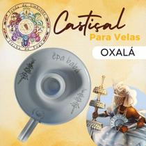 Porta Velas Castiçal de Alumínio Suporte Porta Velas Castiçal de Alumínio Suporte