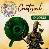 Porta Velas Castiçal de Alumínio Suporte
