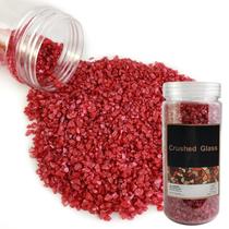 Porta Velas HappyFiller con Piedras de Vidrio Triturado 600 g