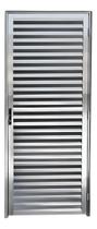 Porta Vestiário Alumínio Palheta Brilhante 170x90 Com Trinco Porta Vestiário Alumínio Palheta Brilhante 170x90 Com Trinco