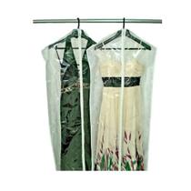 Porta Vestido Luxo 60x160cm Branco - Idealiza