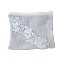 Porta Véu CCB Renda 3D Fechamento Com Zíper