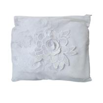 Porta Véu CCB Renda 3D Fechamento Com Zíper Porta Véu CCB Renda 3D Fechamento Com Zíper