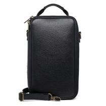 PORTA VINHO CLASSE COURO TRANSVERSAL 2 GARRAFAS PW04 PRETO Cor:PretoTamanho:ÚnicoGênero:Homem