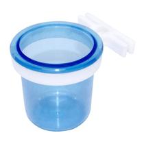 Porta Vitamina com Suporte - Médio - Azul - Toco Tucano