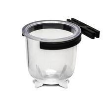 Porta vitaminas gd 30ml cristal com presilha preta injetfour Porta vitaminas gd 30ml cristal com presilha preta injetfour