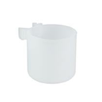 Porta Vitaminas Pássaros Plástico 30ml Branco - Jel Plast Porta Vitaminas Pássaros Plástico 30ml Branco - Jel Plast