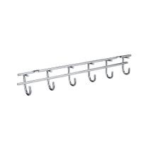 Porta Xícaras Superior com 05 Ganchos Inox 315x75x40 mm 4661 Masutti Copat Porta Xícaras Superior com 05 Ganchos Inox 315x75x40 mm 4661 Masutti Copat