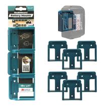 Portabaterías StealthMounts Compatible con Makita 18V Paquete de 6