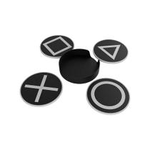 PortaCopos Gamer Kit com 4 Unidades Suporte