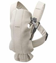 Portador de Bebê BabyBjörn Mini 3D Jersey Bege Claro Portador de Bebê BabyBjörn Mini 3D Jersey Bege Claro