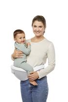 Portador de bebê Ergobaby em todas as posições de transporte com assento no quadril