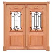 Portal de Abrir Realeza Com Grade 210 Madeira Maciça Reto de Cedro Arana Batentes de 14 CM Casmavi - 2.15 (A) X 1.50 (L) Portal de Abrir Realeza Com Grade 210 Madeira Maciça Reto de Cedro Arana Batentes de 14 CM Casmavi - 2.15 (A) X 1.50 (L)