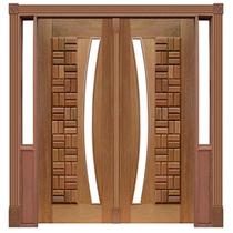 Portal Duplo Pivotante Madeira Maciça Cedro Arana Clássica Para Vidro Em Arco 075 Casmavi - 2.15 (A) X 2.05 (L) Portal Duplo Pivotante Madeira Maciça Cedro Arana Clássica Para Vidro Em Arco 075 Casmavi - 2.15 (A) X 2.05 (L)