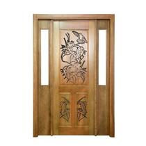 Portal Madeira Maciça Vitrô Duplo Ninho Entalhada Completa 153x213x16cm Cedro Rosa Portal Madeira Maciça Vitrô Duplo Ninho Entalhada Completa 153x213x16cm Cedro Rosa