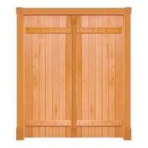 Portal Mexicana C/Trava Externa Mod. 260 em Madeira Maciça Cedro Arana Casmavi Portal Mexicana C/Trava Externa Mod. 260 em Madeira Maciça Cedro Arana Casmavi