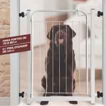 Portão Aramado Super Pet Branco Proteção Pet 70x4x79cm