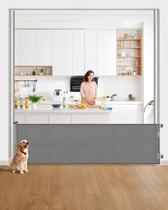 Portão de bebê retrátil DEAR LOV 84x300cm Mesh Safety