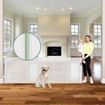 Portão de Bebê Retrátil HEELALBABY - 120cm Extra Largo e Reforçado