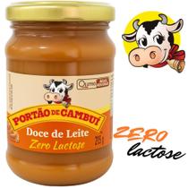 Portão De Cambuí Doce de Leite Cremoso Pastoso Zero Lactose 215g Mineiro Portão De Cambuí Doce de Leite Cremoso Pastoso Zero Lactose 215g Mineiro
