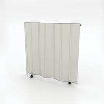 Portão de Proteção Sanfonado de PVC 82cm x 73cm Pet Dogdoor Bcf Branco Portão de Proteção Sanfonado de PVC 82cm x 73cm Pet Dogdoor Bcf Branco