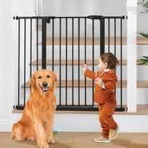 Portão de Segurança para Bebê Kenyi 36 - Extra Alto (74-108cm) - Preto