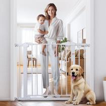 Portão de Segurança para Bebê VavaSoo Auto-Fechamento (74-102cm) - Branco Portão de Segurança para Bebê VavaSoo Auto-Fechamento (74-102cm) - Branco
