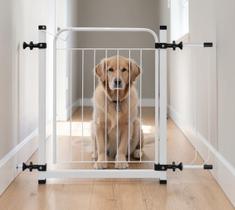 Portão de Segurança Reforçado para Pets e Crianças com Extensor 10cm Portão de Segurança Reforçado para Pets e Crianças com Extensor 10cm