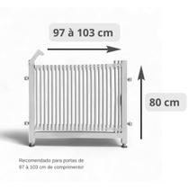 Portão Em PVC e Polietileno com Arco em Aço - Fixação sem Furos