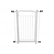 Portão Grade de Proteção para Criança e Pet L70xA80 Aço Cor Branca Portão Grade de Proteção para Criança e Pet L70xA80 Aço Cor Branca