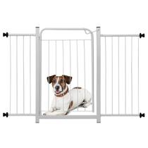 Portão Grade Proteção Bebes Cão Criança Pet Portas Escadas Corredor Com Extensores 1 de 20cm e 1 de 30cm Itagold Portão Grade Proteção Bebes Cão Criança Pet Portas Escadas Corredor Com Extensores 1 de 20cm e 1 de 30cm Itagold