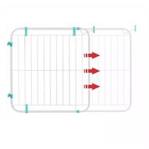 Portão Grade Proteção Criança Cão Pet Bebe Expansivo 70 A 115 cm Portão Grade Proteção Criança Cão Pet Bebe Expansivo 70 A 115 cm