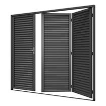 Portão Pantográfico 3f Laminado 215cmx245cm Mecal
